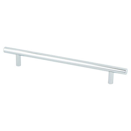 Berenson 2015-2026: 192mm cc Tempo Round Bar Cabinet Pull - Polished Chrome