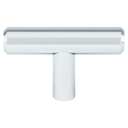 Berenson 2019-2026: 2" Tempo T-Bar Cabinet Knob - Polished Chrome