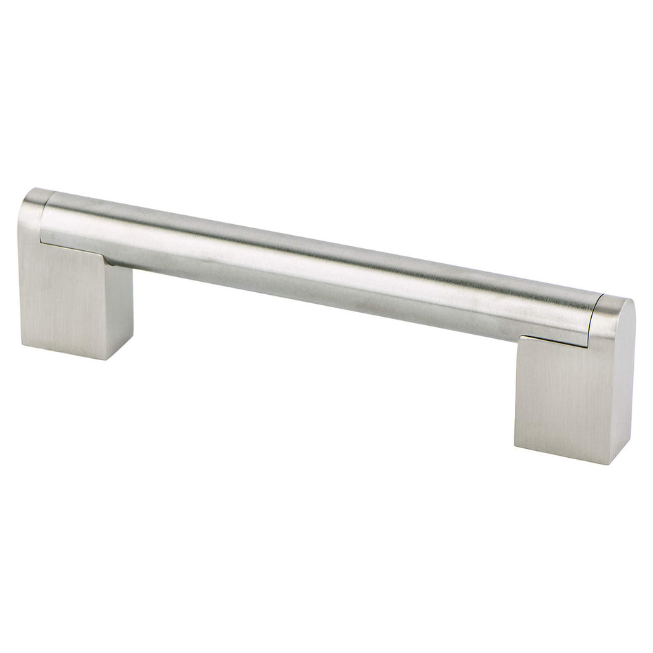 Berenson 2021-90SS: 128mm cc Studio Cabinet Pull - Stainless Steel