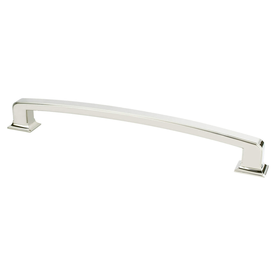 Berenson 2036-1014: 12" cc Designers Group Ten Appliance Pull - Polished Nickel