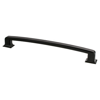 Berenson 2038-1055: 12" cc Hearthstone Appliance Pull - Matte Black