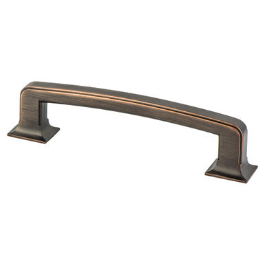 Berenson 2039-10VB: 128mm cc Hearthstone Cabinet Pull - Verona Bronze