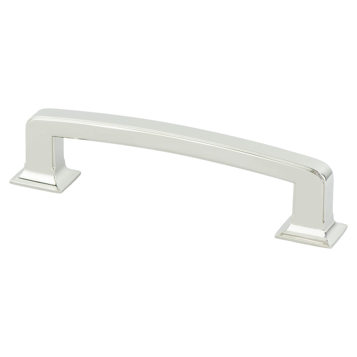 Berenson 2041-1014: 128mm cc Designers Group Ten Cabinet Pull - Polished Nickel