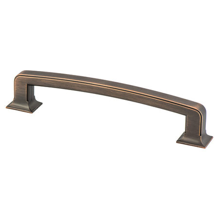 Berenson 2044-10VB: 160mm cc Hearthstone Cabinet Pull - Verona Bronze