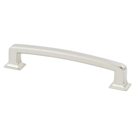 Berenson 2046-1014: 160mm cc Designers Group Ten Cabinet Pull - Polished Nickel