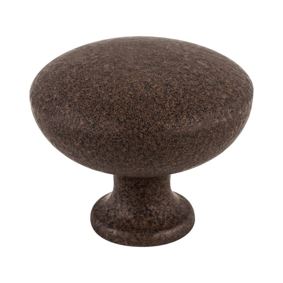 Berenson 2055-1FE: 1-3/16" American Classics Cabinet Knob - Dull Rust