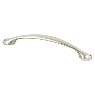 Berenson 2069-1BPN: 128mm cc Hillcrest Cabinet Pull - Brushed Nickel