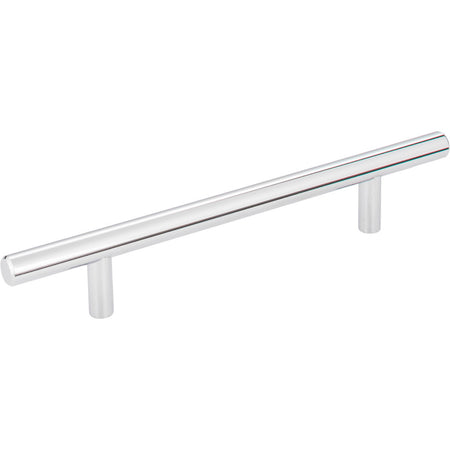 Elements 206PC: 128 mm cc Naples Round Bar Cabinet Pull - Polished Chrome