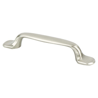 Berenson 2077-1BPN: 96mm cc Village Cabinet Pull - Brushed Nickel