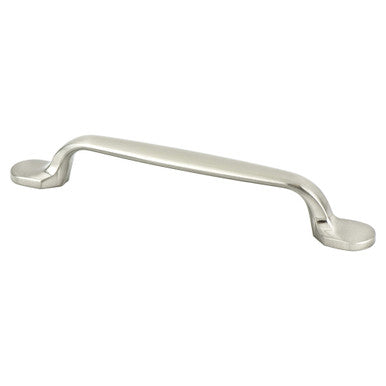 Berenson 2079-1BPN: 128mm cc Village Cabinet Pull - Brushed Nickel