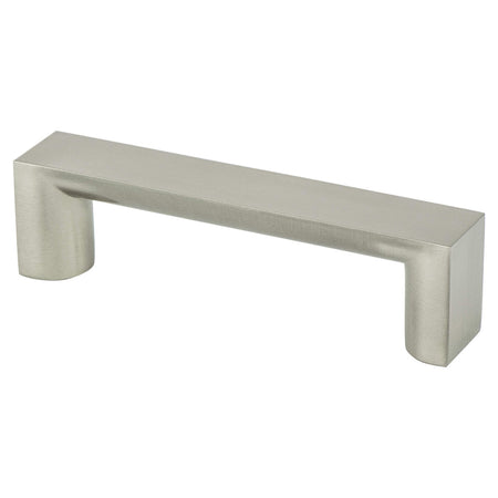 Berenson 2085-4BPN: 96mm cc Elevate Cabinet Pull - Brushed Nickel
