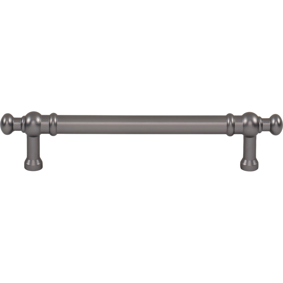 Top Knobs TK3302AG: 5-1/16" cc Wetherby Cabinet Pull - Ash Gray