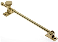 IDH Brass 21001-3NL: 10" Swing Casement Adjuster for Windows - Polished Brass No Lacquer