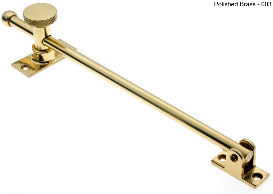 IDH Brass 21001-014: 10" Swing Casement Adjuster for Windows - Bright Nickel