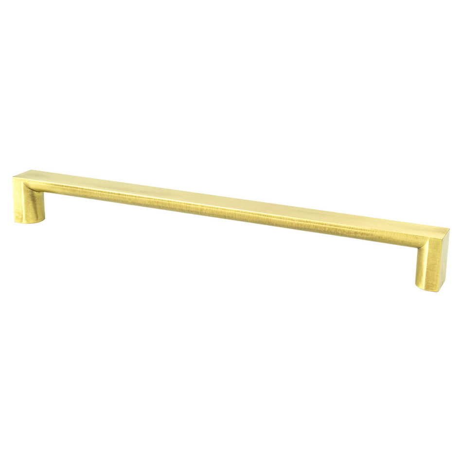 Berenson 2105-40SG: 256mm cc Elevate Cabinet Pull - Satin Gold