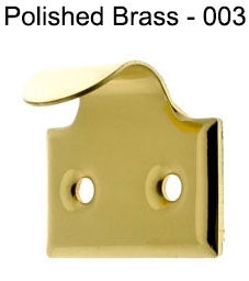 IDH Brass 21066-004: 1-5/8" Window Sash Hook Lift - Satin Brass