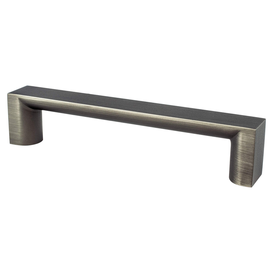 Berenson 2110-4GPH: 128mm cc Elevate Cabinet Pull - Graphite
