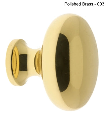 IDH Brass 21197-3NL: 1-1/2" Round Cabinet Knob - Polished Brass No Lacquer