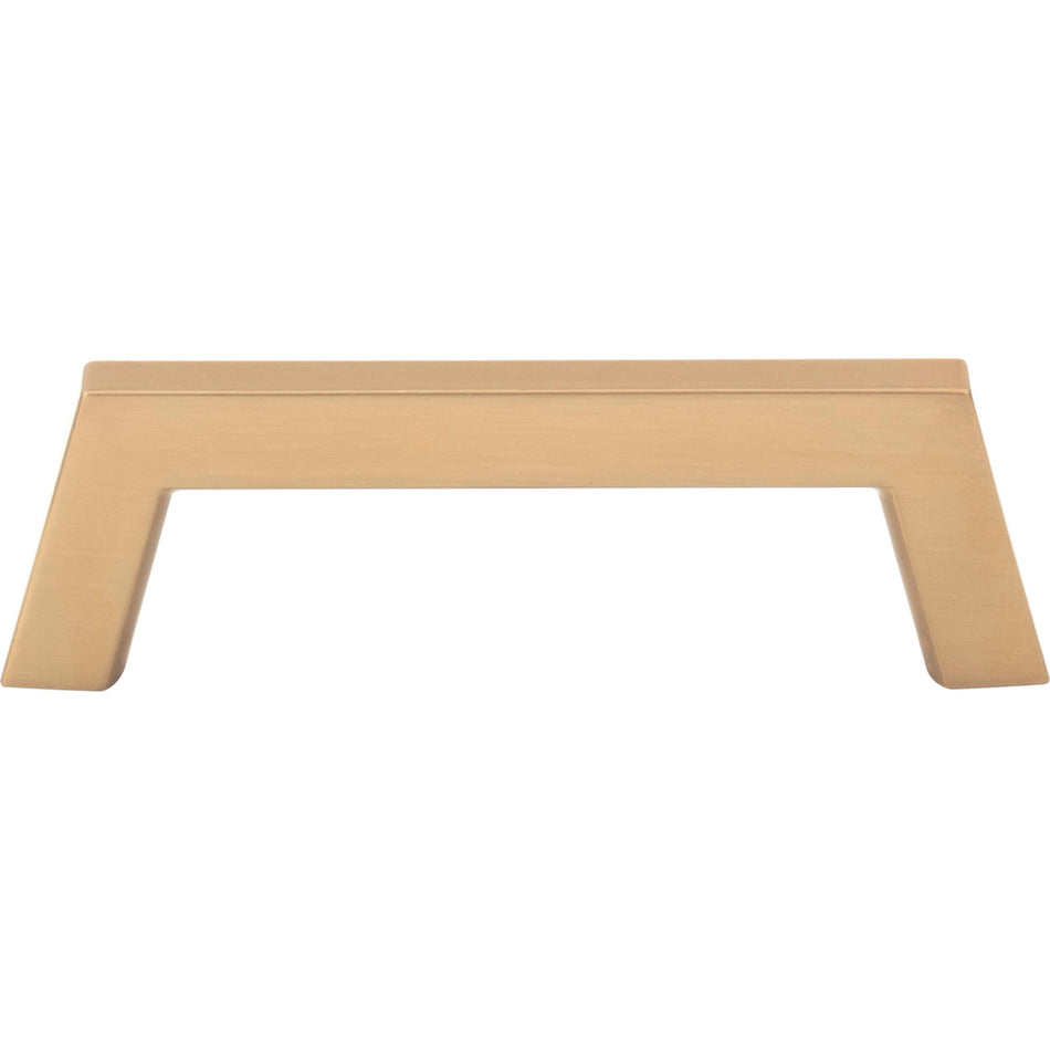 Jeffrey Alexander 566-96SBZ: 96mm cc Ivan Bar Cabinet Pull - Satin Bronze
