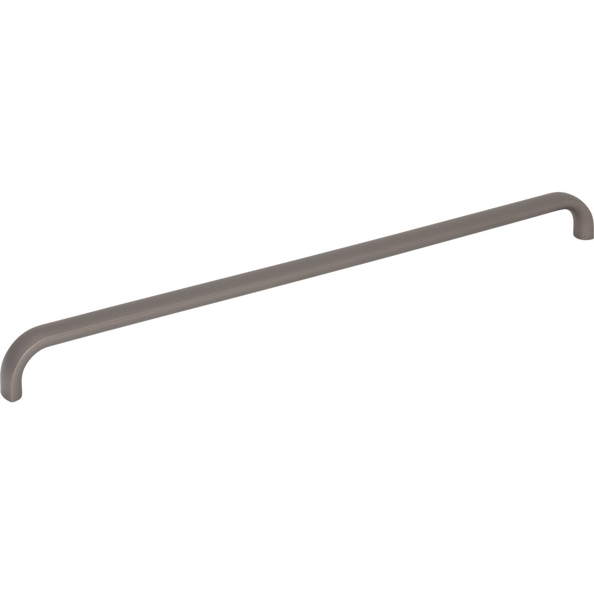 Top Knobs TK3347AG: 12" cc Brockwell D-Handle Cabinet Pull - Ash Gray