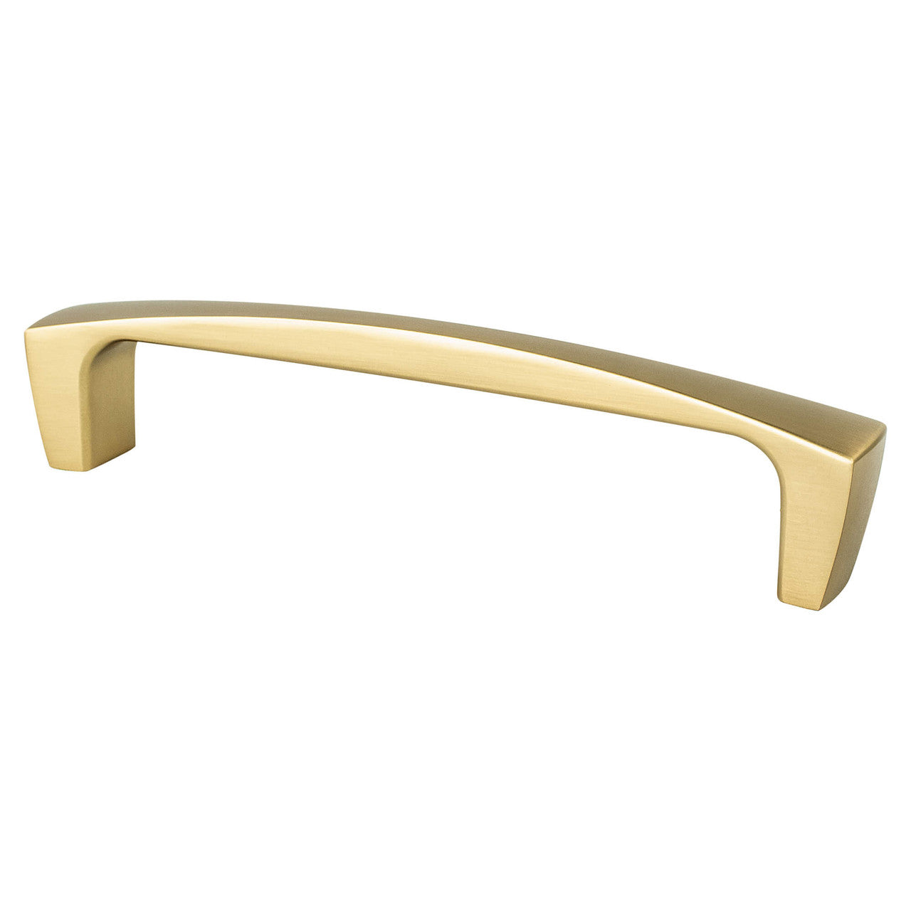 Berenson 2131-1MDB: 128mm cc Aspire Cabinet Pull - Modern Brushed Gold