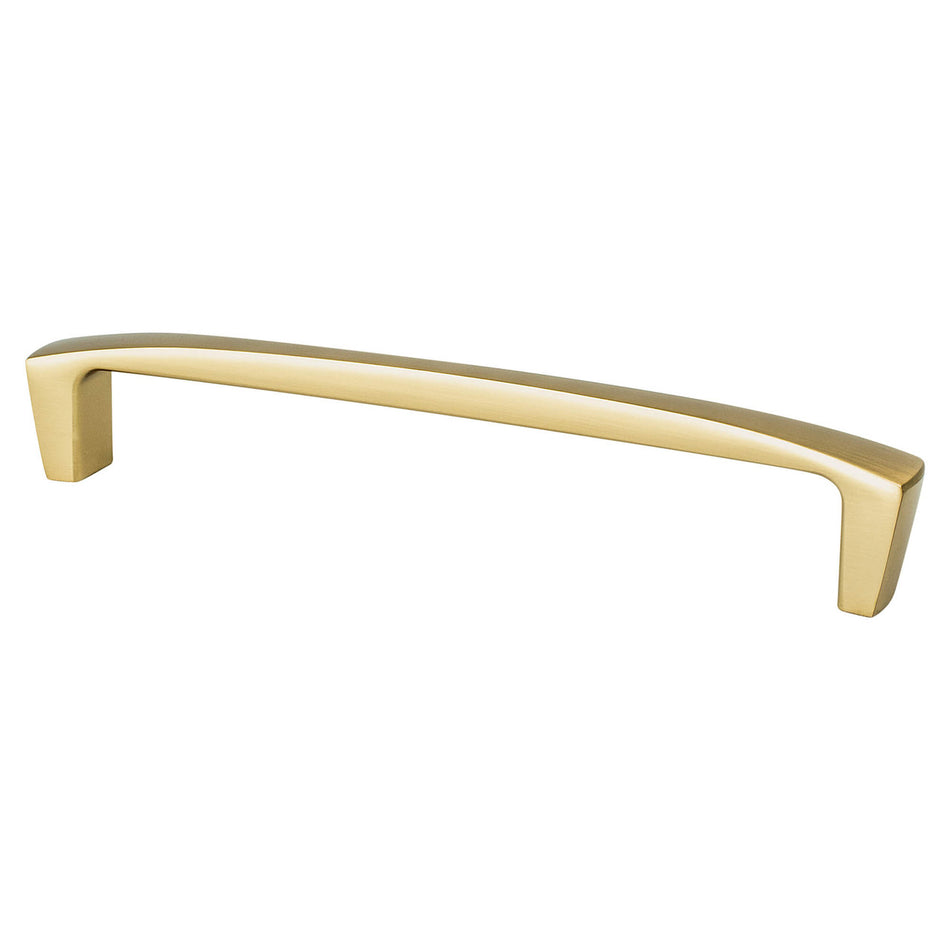 Berenson 2132-1MDB: 160mm cc Aspire Cabinet Pull - Modern Brushed Gold