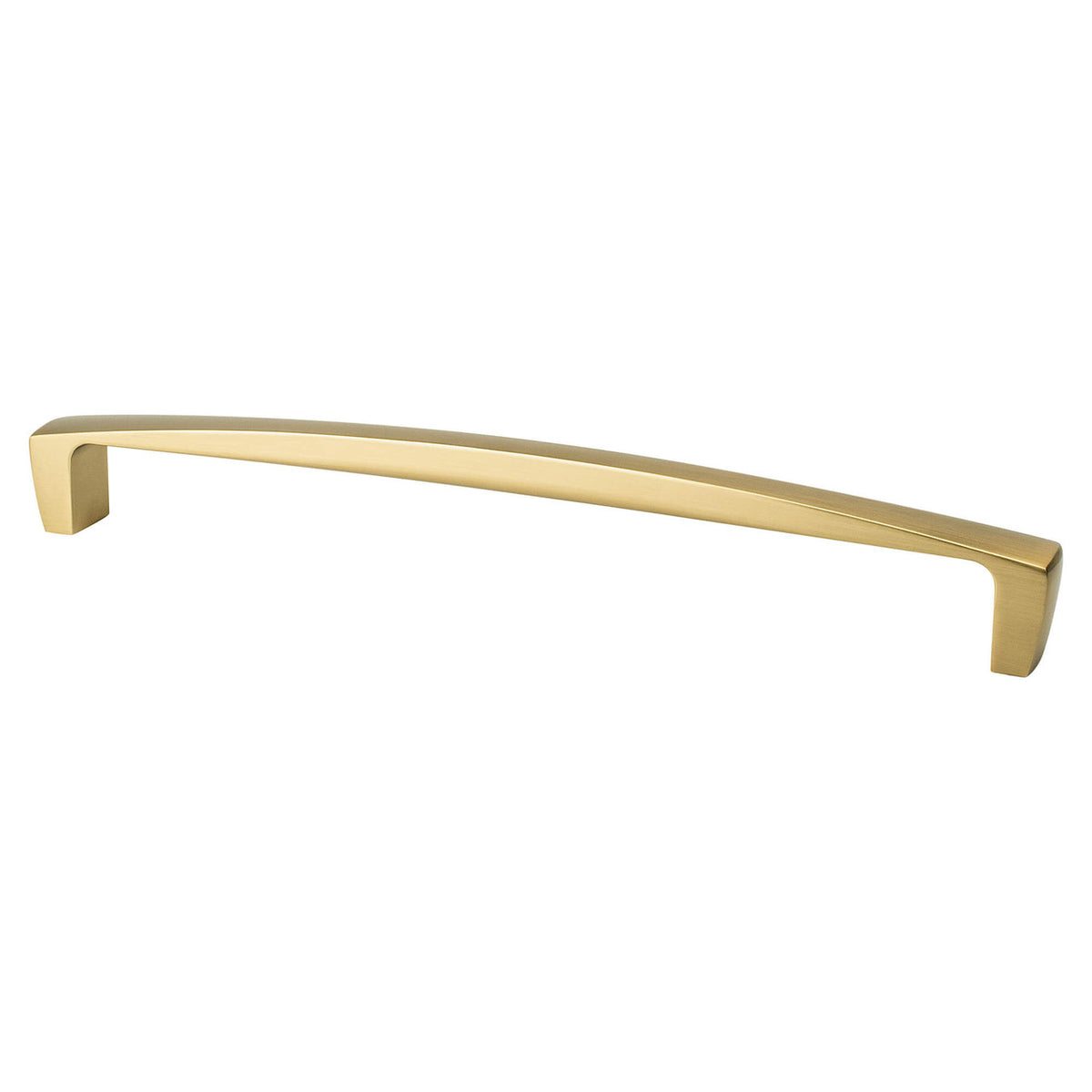 Berenson 2133-1MDB: 12" cc Aspire Appliance Pull - Modern Brushed Gold