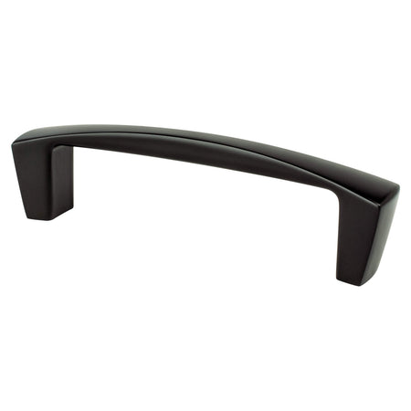 Berenson 2136-1055: 96mm cc Aspire Cabinet Pull - Matte Black