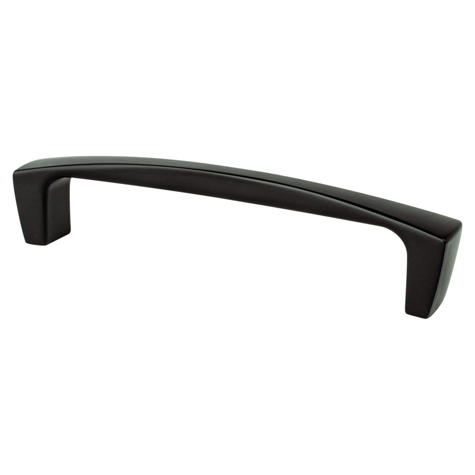Berenson 2137-1055: 128mm cc Aspire Cabinet Pull - Matte Black
