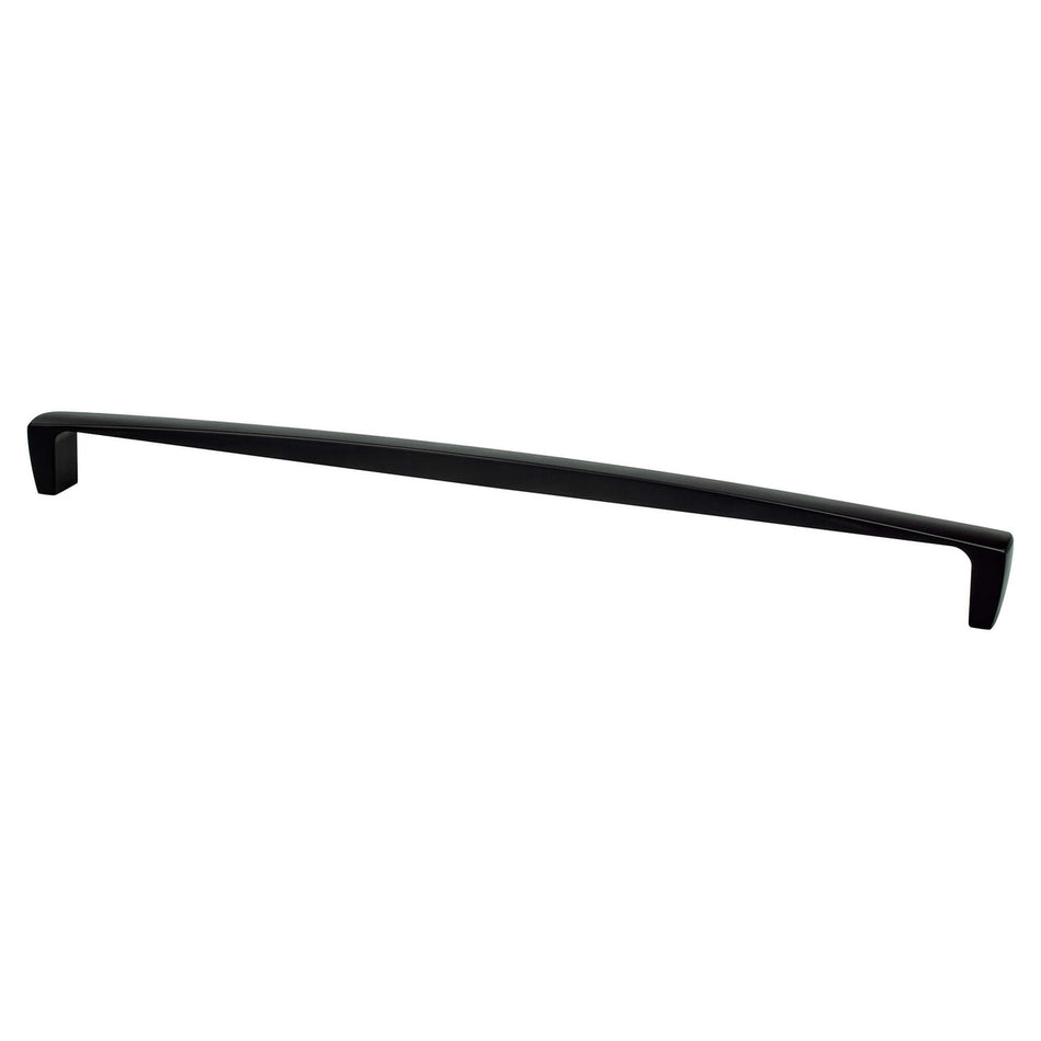 Berenson 2140-1055: 18" cc Aspire Appliance Pull - Matte Black
