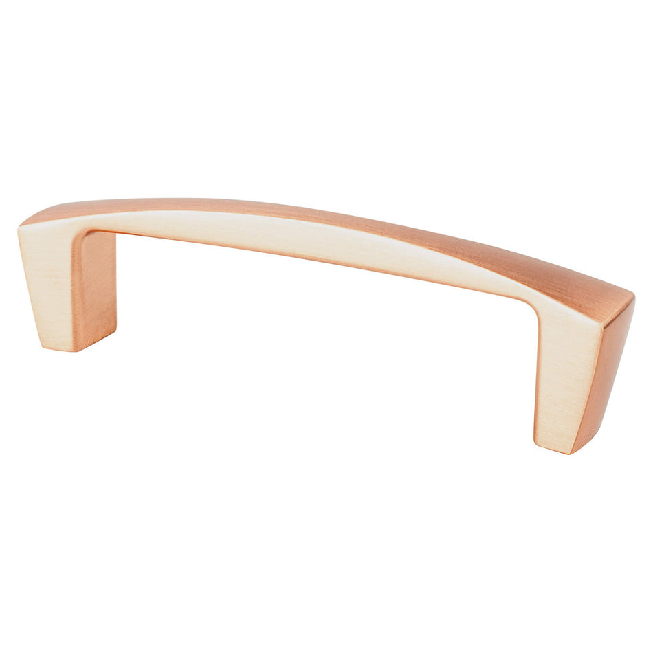 Berenson 2142-10BC: 96mm cc Aspire Cabinet Pull - Brushed Copper