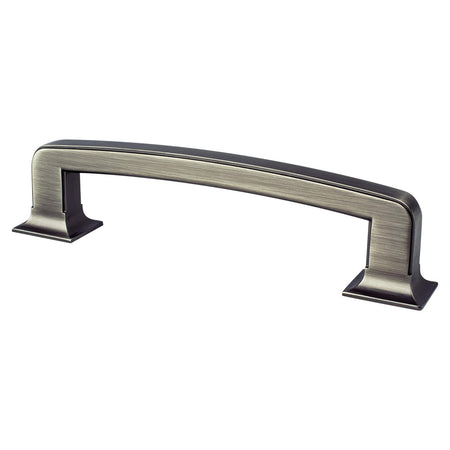 Berenson 2161-1VTN: 128mm cc Hearthstone Cabinet Pull - Vintage Nickel