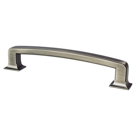 Berenson 2162-1VTN: 160mm cc Hearthstone Cabinet Pull - Vintage Nickel