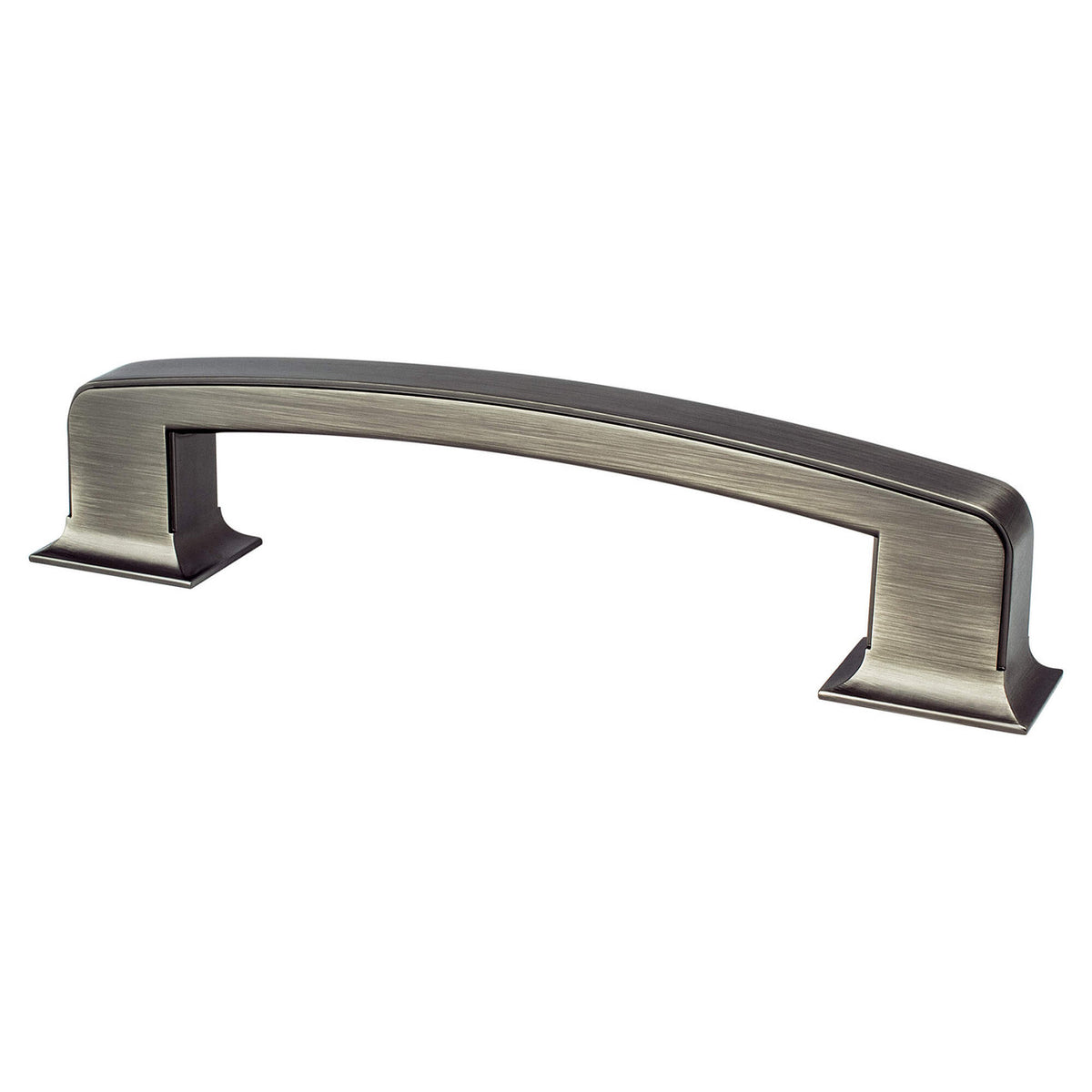 Berenson 2163-1VTN: 6" cc Hearthstone Cabinet Pull - Vintage Nickel