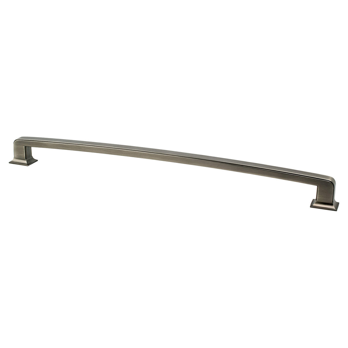 Berenson 2165-1VTN: 18" cc Hearthstone Appliance Pull - Vintage Nickel