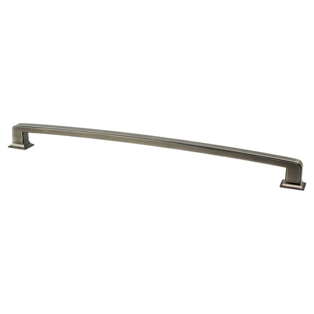 Berenson 2165-1VTN: 18" cc Hearthstone Appliance Pull - Vintage Nickel
