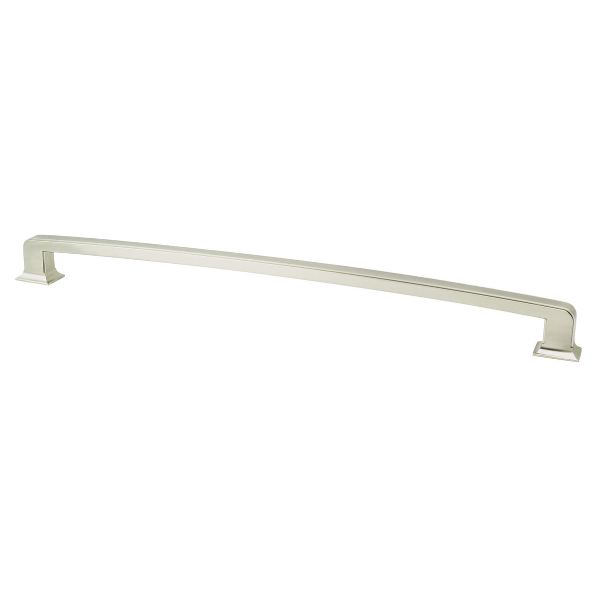 Berenson 2168-1BPN: 18" cc Hearthstone Appliance Pull - Brushed Nickel
