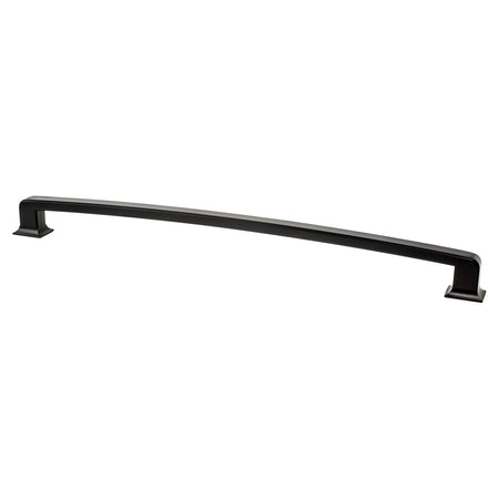 Berenson 2169-1055: 18" cc Hearthstone Appliance Pull - Matte Black