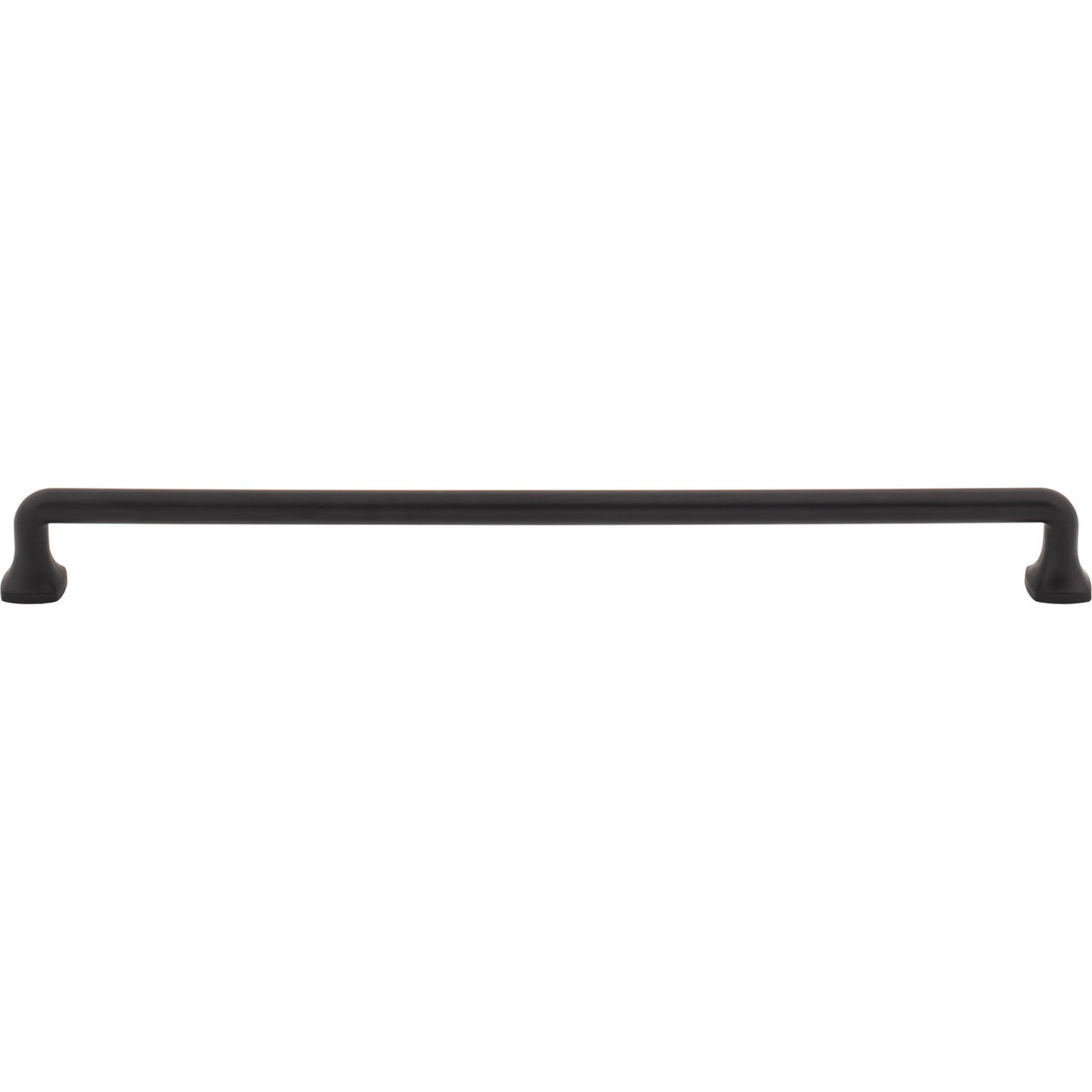 Jeffrey Alexander 663-305MB: 305mm cc Griffin Bar Cabinet Pull - Matte Black