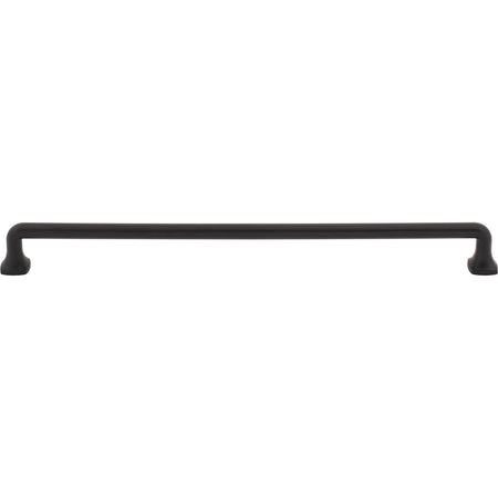 Jeffrey Alexander 663-305MB: 305mm cc Griffin Bar Cabinet Pull - Matte Black