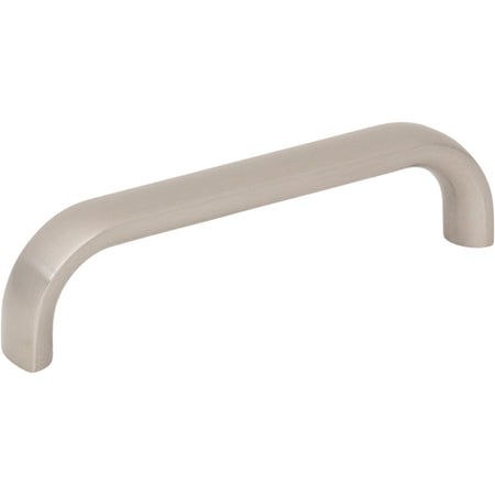 Top Knobs TK3342BSN: 3-3/4" Brockwell D-Handle Cabinet Pull - Brushed Satin Nickel