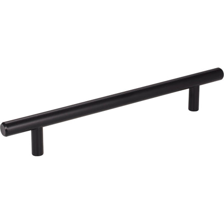 Elements 220MB: 160 mm cc Naples Round Bar Cabinet Pull - Matte Black