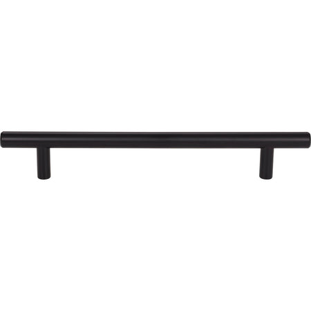 Elements 220MB: 160 mm cc Naples Round Bar Cabinet Pull - Matte Black