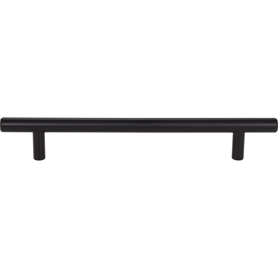 Elements 220MB: 160 mm cc Naples Round Bar Cabinet Pull - Matte Black
