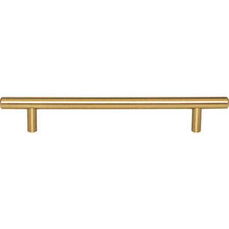 Elements 220SBZ: 160 mm cc Naples Round Bar Cabinet Pull - Satin Bronze
