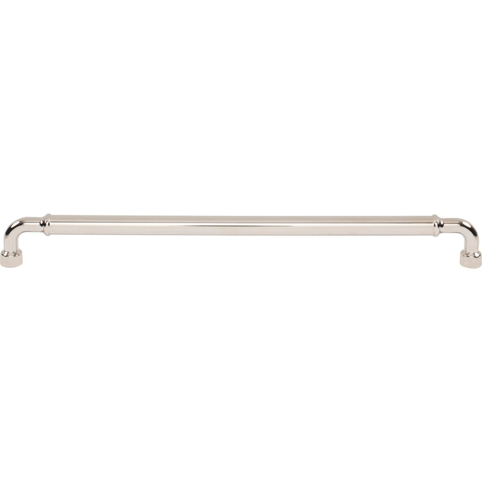 Top Knobs TK3418PN: 12" cc Lavington Cabinet Pull - Polished Nickel