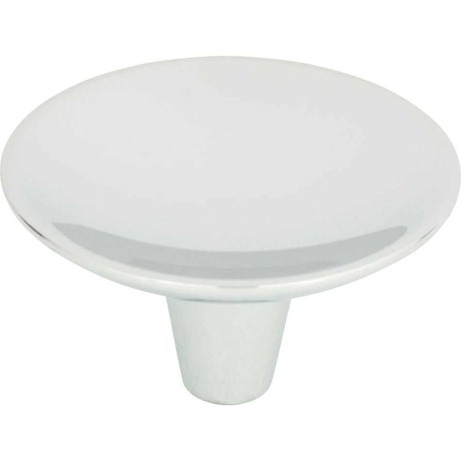 Atlas 226-CH: 2" Dap Round Cabinet Knob - Polished Chrome