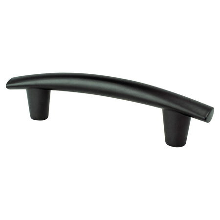 Berenson 2287-4055: 96mm cc Meadow Cabinet Pull - Matte Black