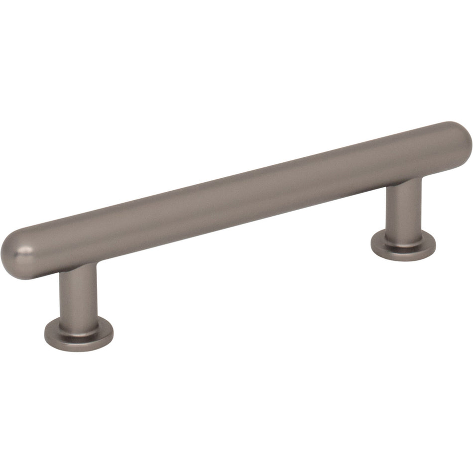 Top Knobs TK3331AG: 3-3/4" Lambert Bar Cabinet Pull - Ash Gray