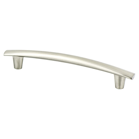 Berenson 2304-4BPN: 160mm cc Meadow Cabinet Pull - Brushed Nickel